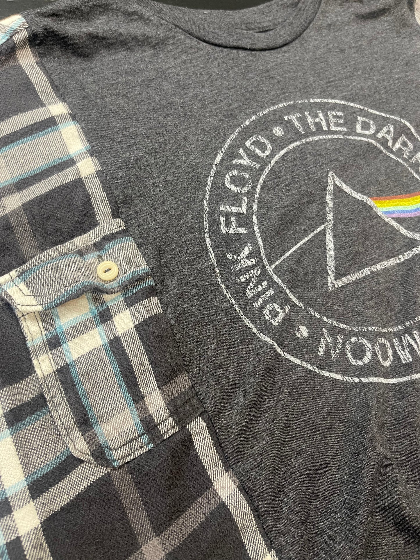 Reworked One of a Kind Pink Floyd shirt