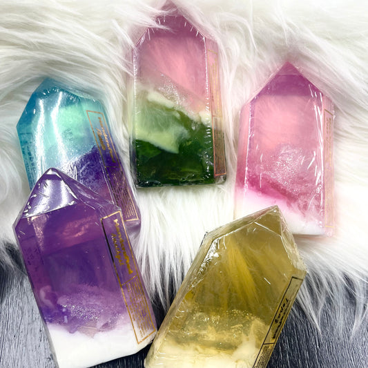 Unique Soap Crystals